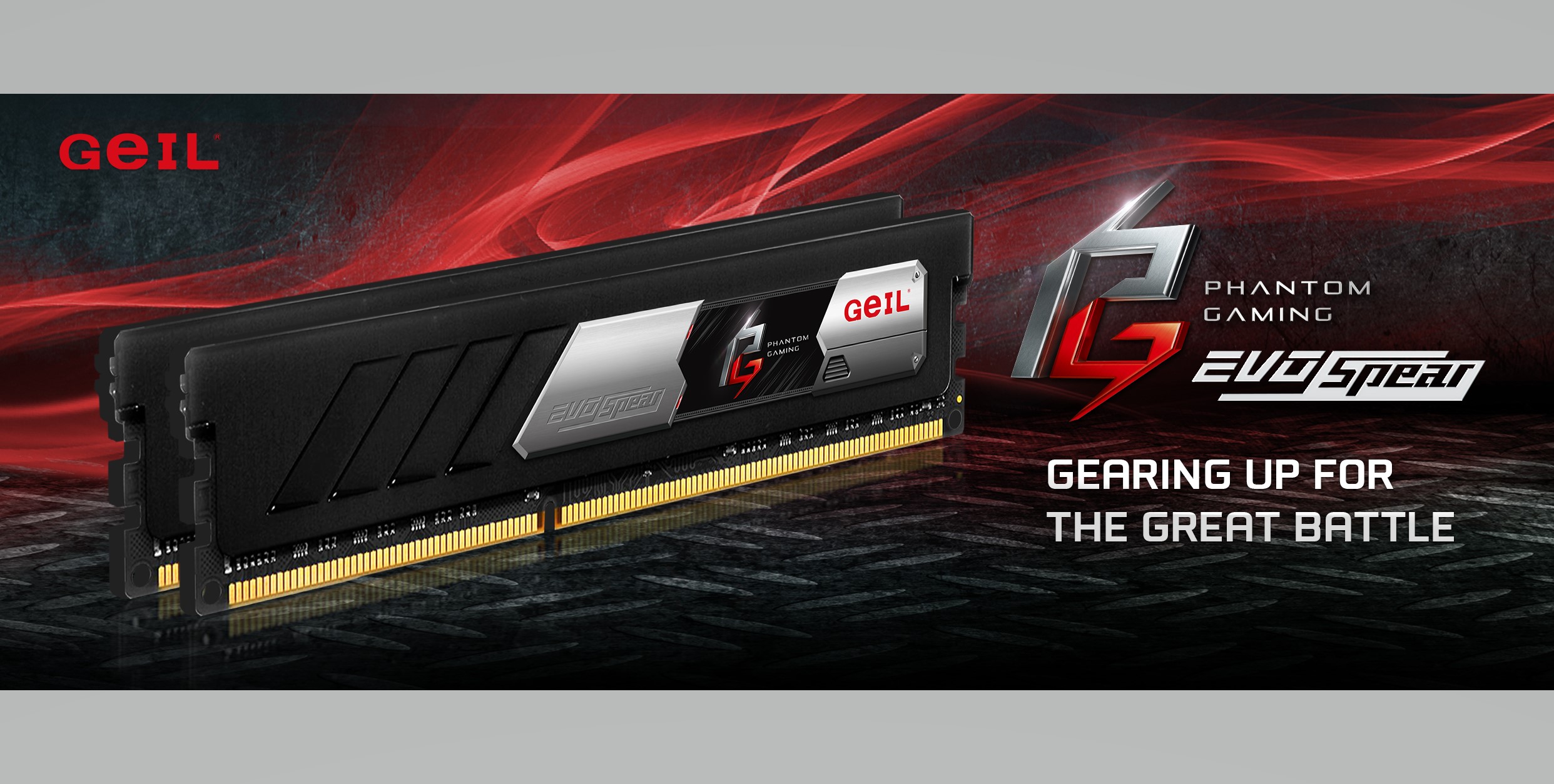GeIL releases the EVO SPEAR Phantom Gaming Edition DRAM to the US
