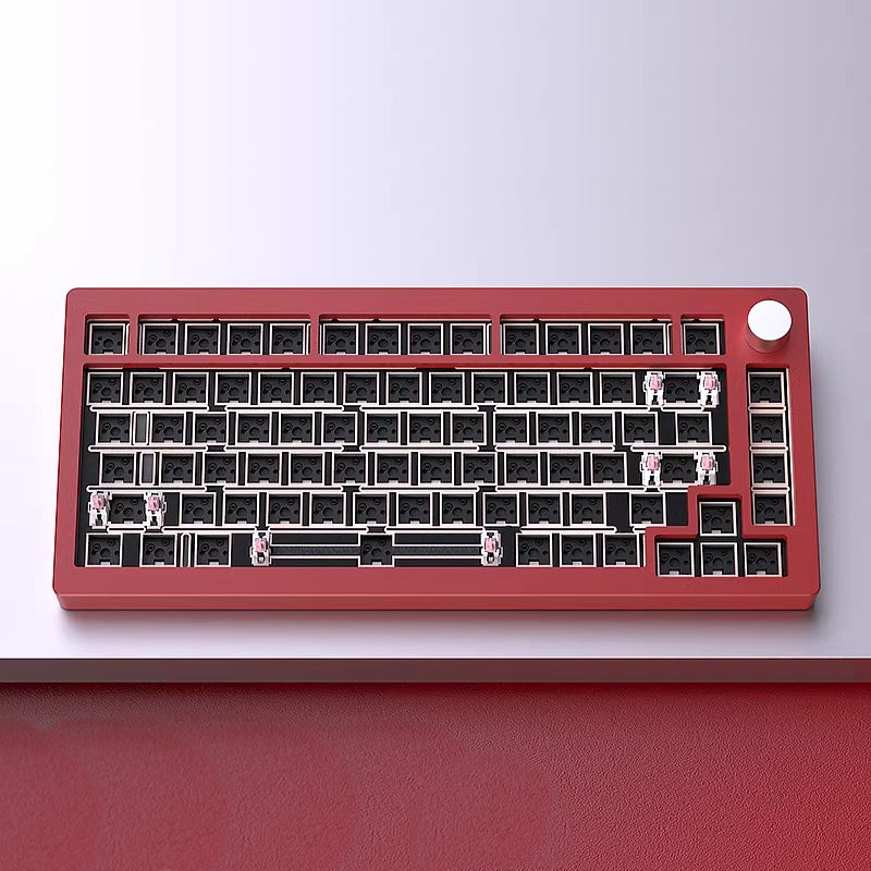 HJS AL75 V2 Aluminum Mechanical Wireless Keyboard Barebone