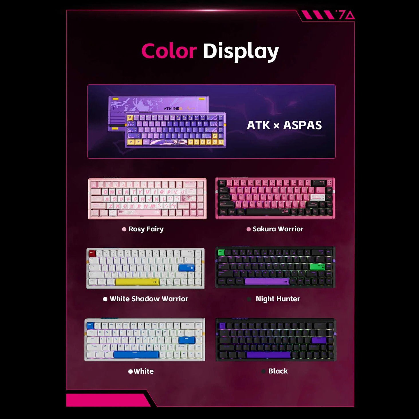 ATK RS6 Ultra Aluminum HE Magnetic Gaming Keyboard – Nouvolo