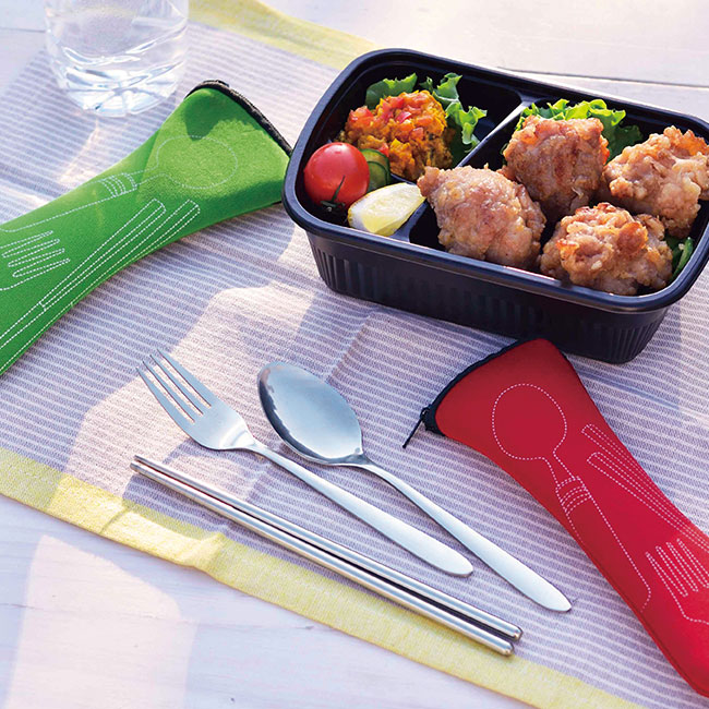 トリオカトラリーセット（SNS-0700275）｜名入れプリント専門店