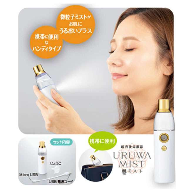 超音波美顔器 麗ミスト（SNS-2400055）｜名入れプリント専門店