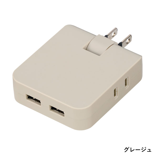 マルチアダプター（2AC＋2USB）（SNS-0900066）｜名入れプリント専門店
