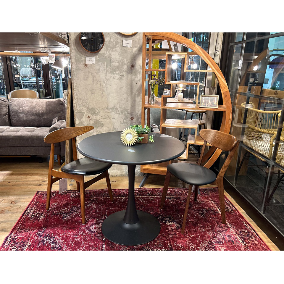 ダイニングテーブルT-68【送料無料】ブラック | NOCEノーチェ 家具