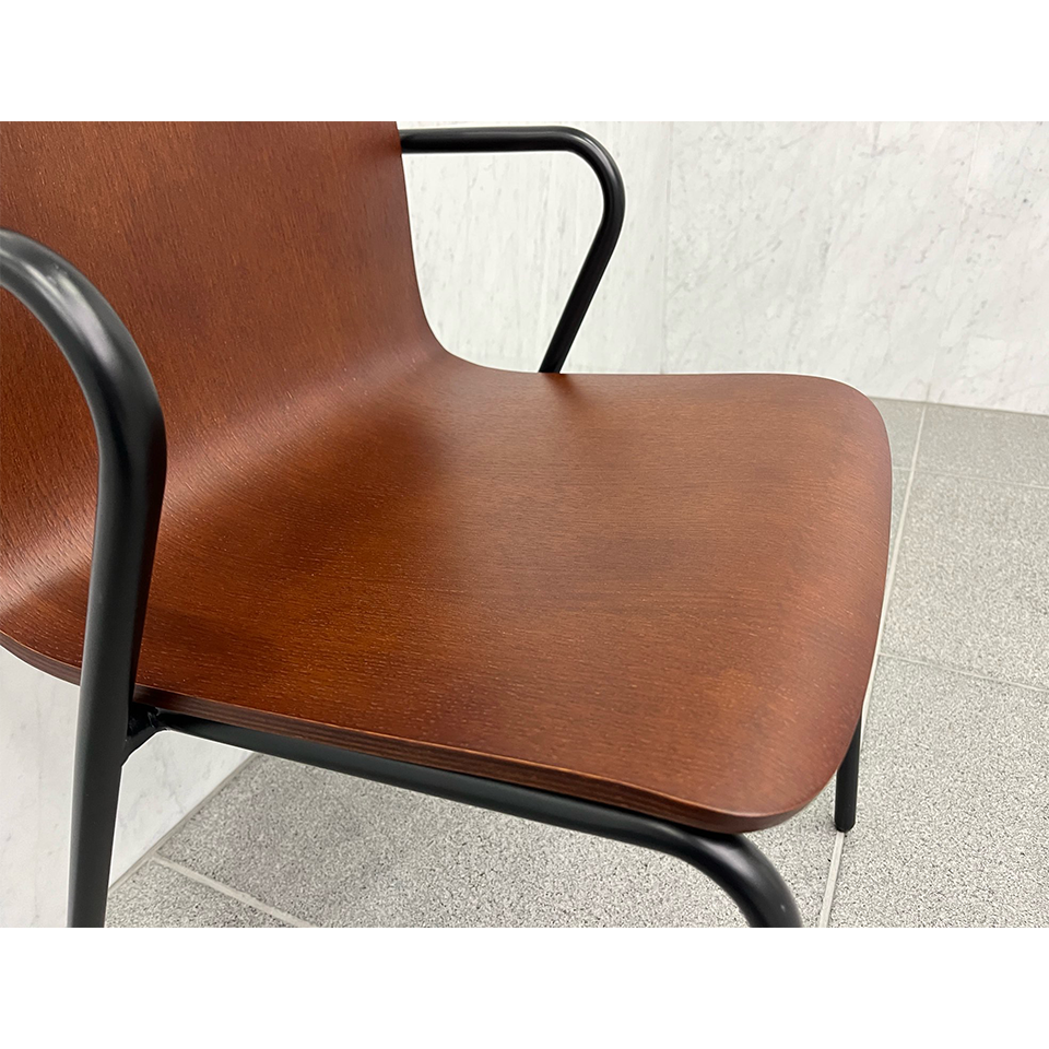 チェアDC1877【送料無料】ダークブラウン/ブラック | NOCEノーチェ