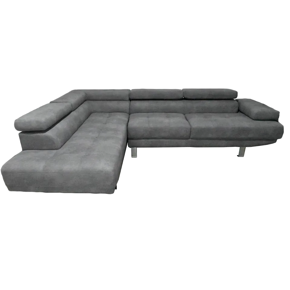 L字ソファ712A (L)【送料・開梱設置無料】グレー2 | NOCEノーチェ 家具