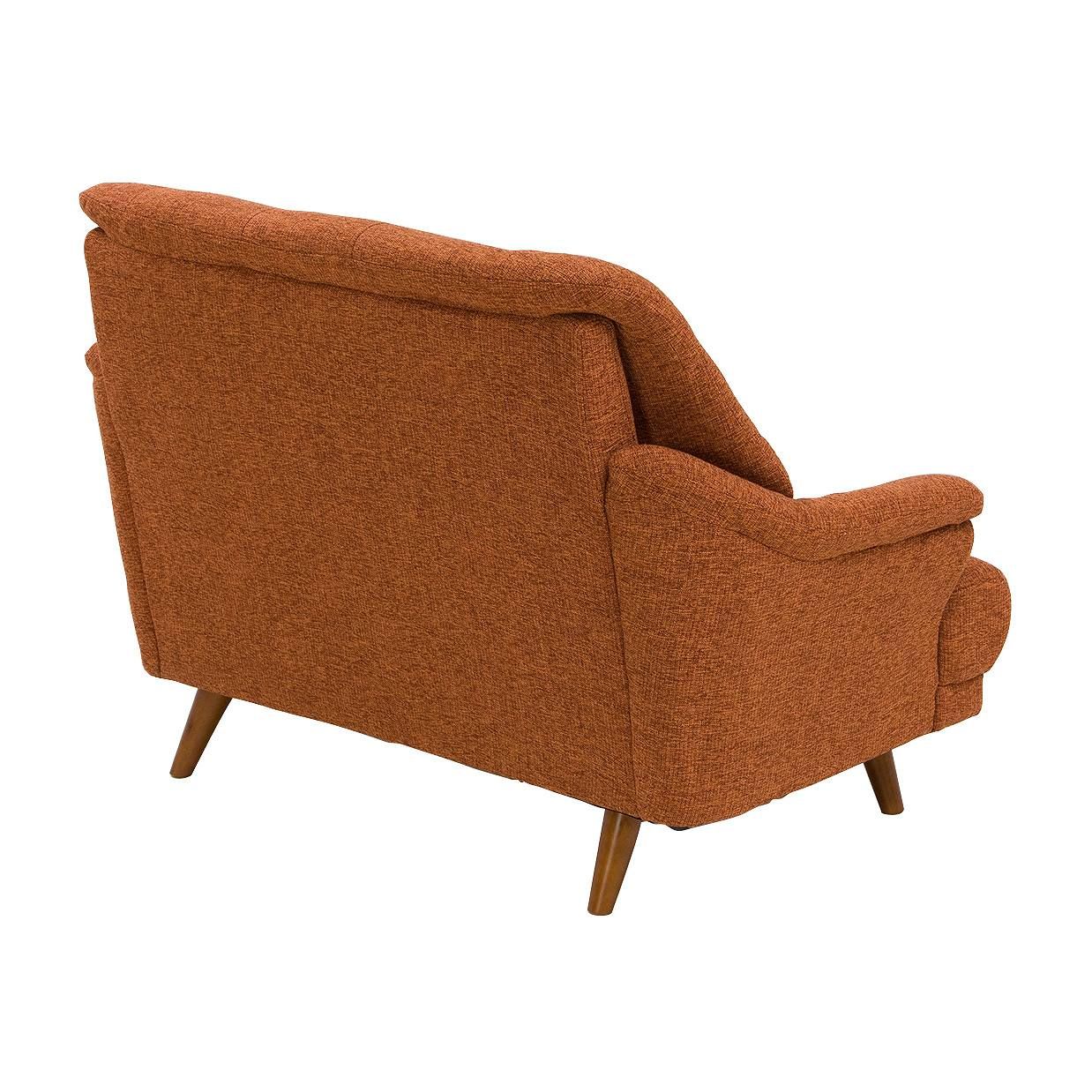 ソファHY2766 2人掛け【送料・開梱設置無料】 オレンジ 通販