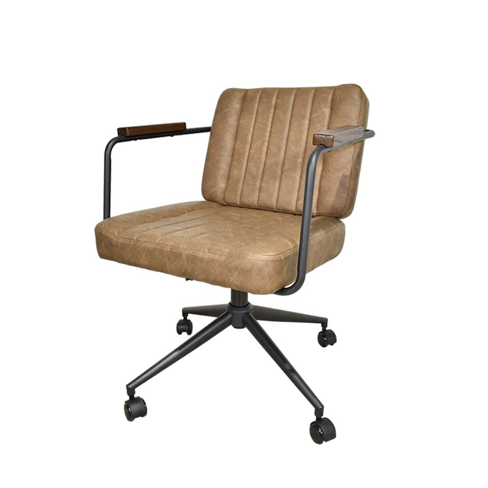 オフィスチェア90-529G OF ダークブラウン【送料無料】 | NOCEノーチェ