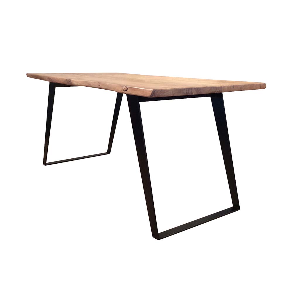 ダイニングテーブルSBL-08【送料無料・大型商品】ナチュラル/ブラック