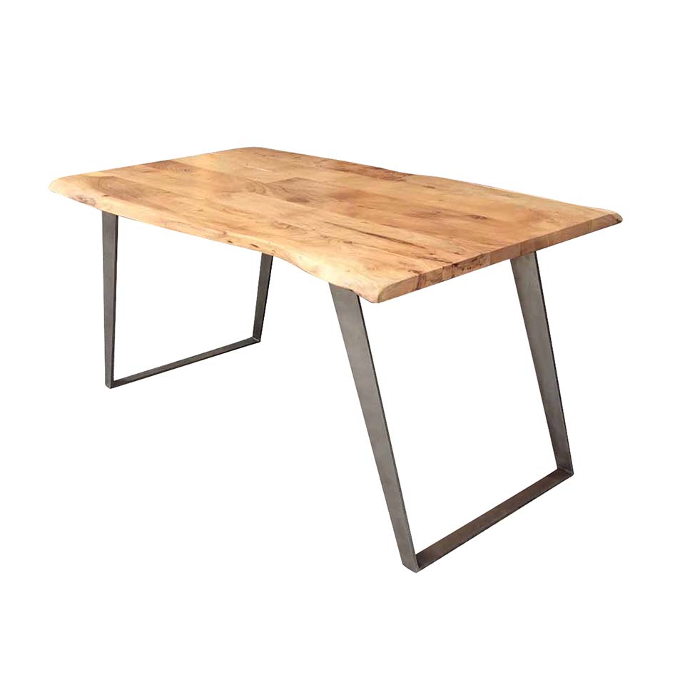 ダイニングテーブルSBL-08【送料無料・大型商品】 ナチュラル/ガルバ