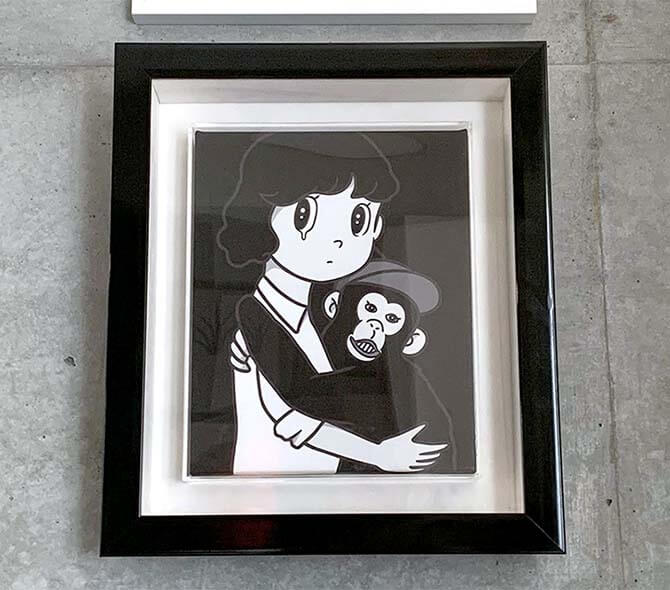 ハシヅメユウヤ橋爪悠也eye waterキャンバス✕ジクレー