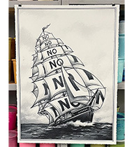 Banksy バンクシー Clown ポスターの販売 ー NOISEKING ノイズキング