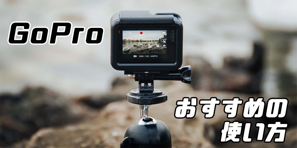 GoProはレジャー、アウトドア、ドラレコにも！マルチに使える