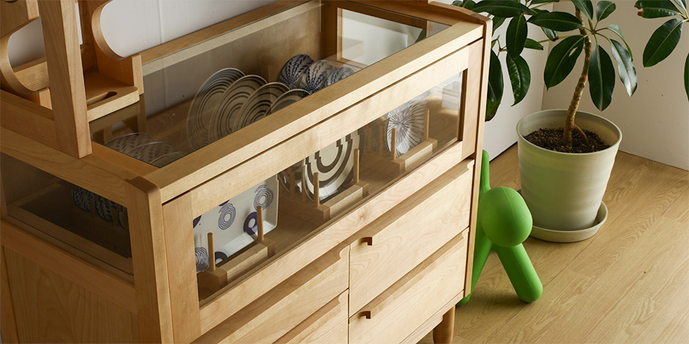 北欧家具デザインの魅せる収納 [charm] ハンガーCDラック (オプション