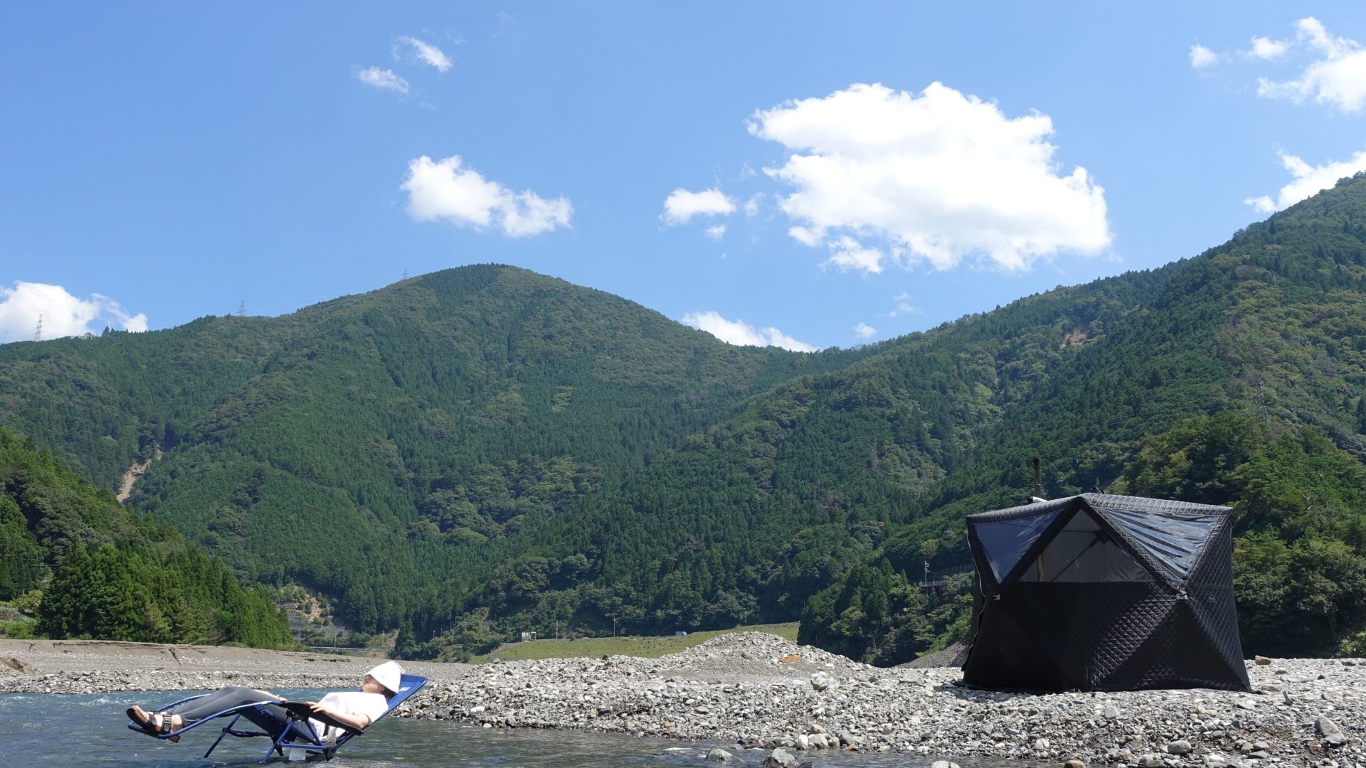 3面窓タイプ】パノラマビューテント型サウナ