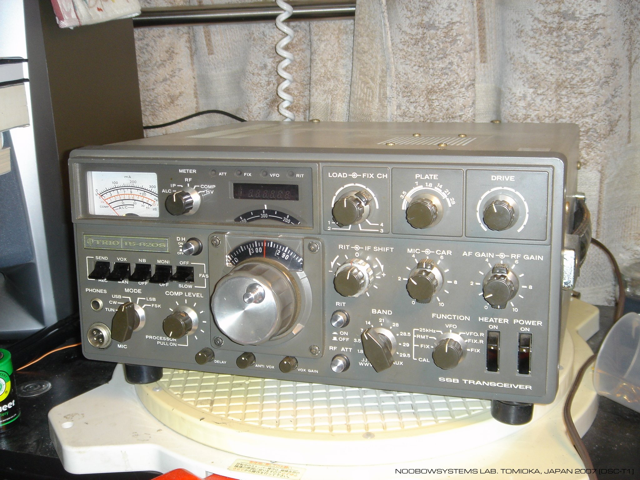 Trio (Kenwood) TS-820S : Restoration Projects : NoobowSystems Lab.
