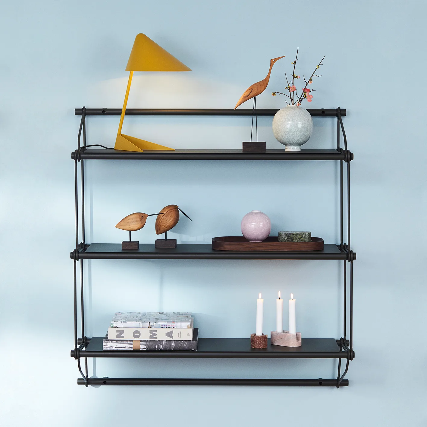 Warm Nordic からのCarved 木製トレイ オーバル - NordicNest.jp