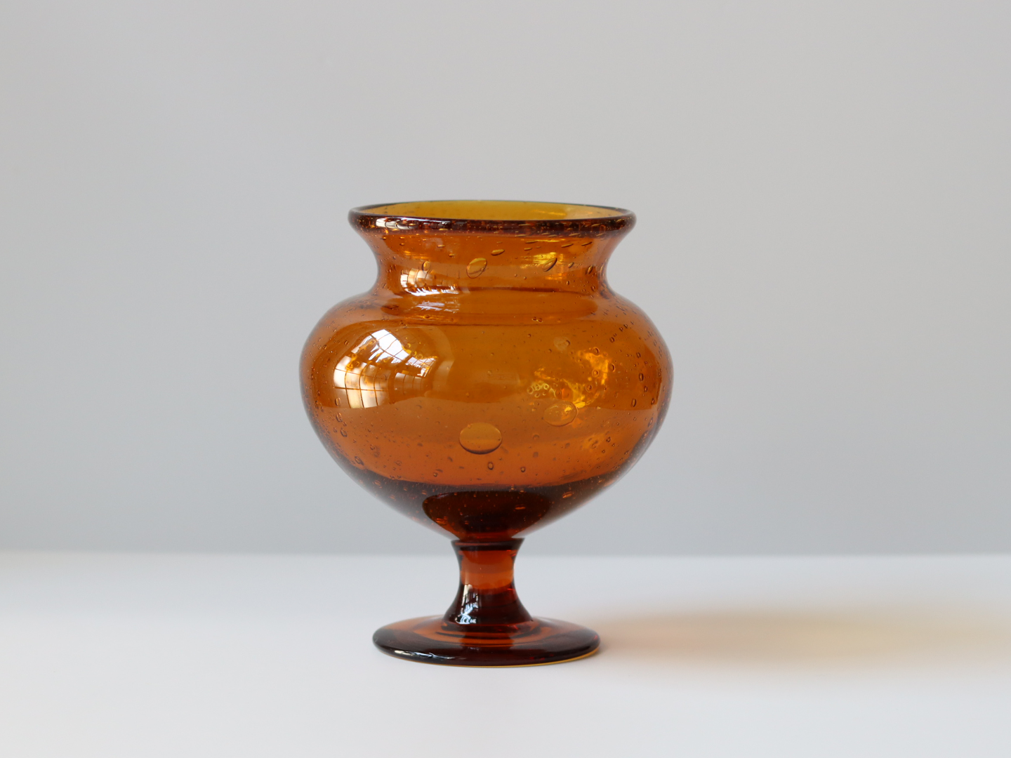 Erik Hoglund エリックホグラン ブルーガラス 花瓶花器 Erik Hoglund