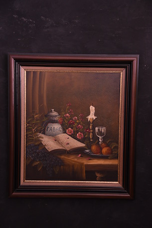 落ち着いた雰囲気の額絵