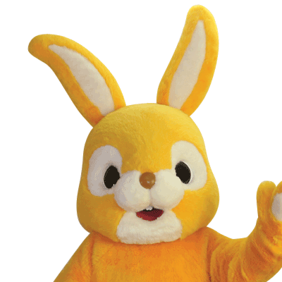 A-213 ひまわリッチ（うさぎ）｜着ぐるみレンタル ノースランドペペ