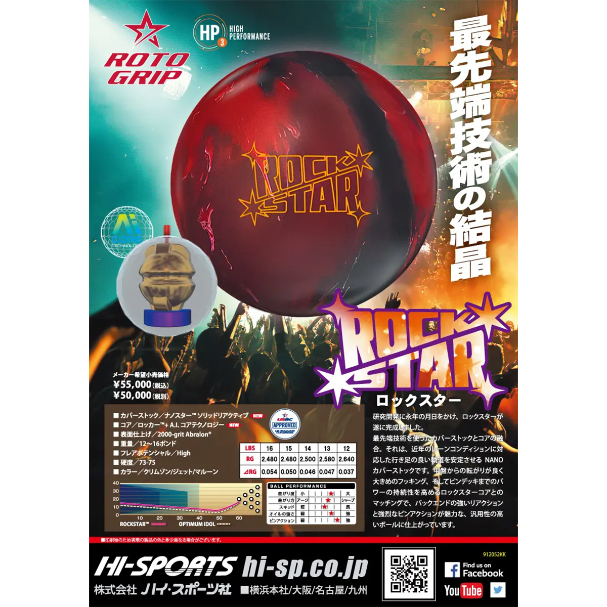 ロトグリップ)ロックスター[HISP在庫限り] [HISP] - 24,200円