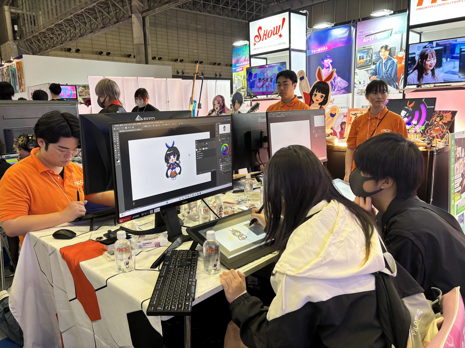 イラストブースを出展✨】「ニコニコ超会議2025」レポート！│NCC 新潟