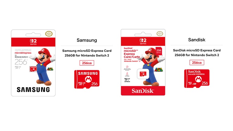 Nintendo Switch 2対応「microSD Expressカード」に『スーパーマリオ