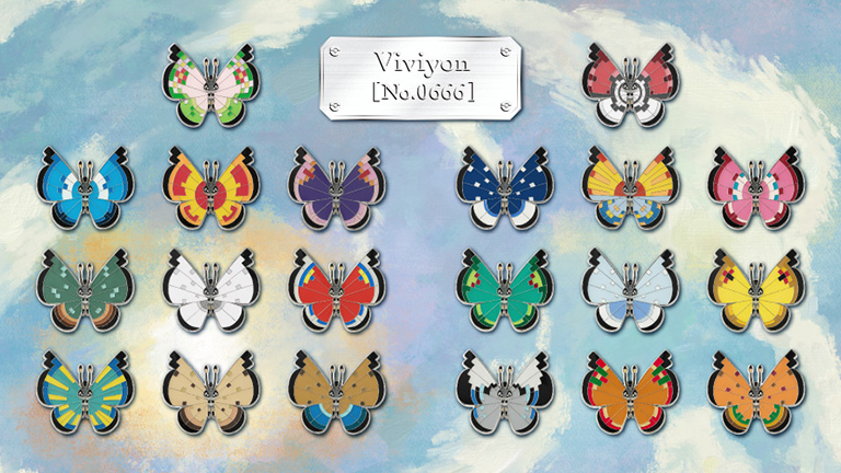 どれが欲しい？ もようの違うビビヨンの「ピンズコレクション」全20種