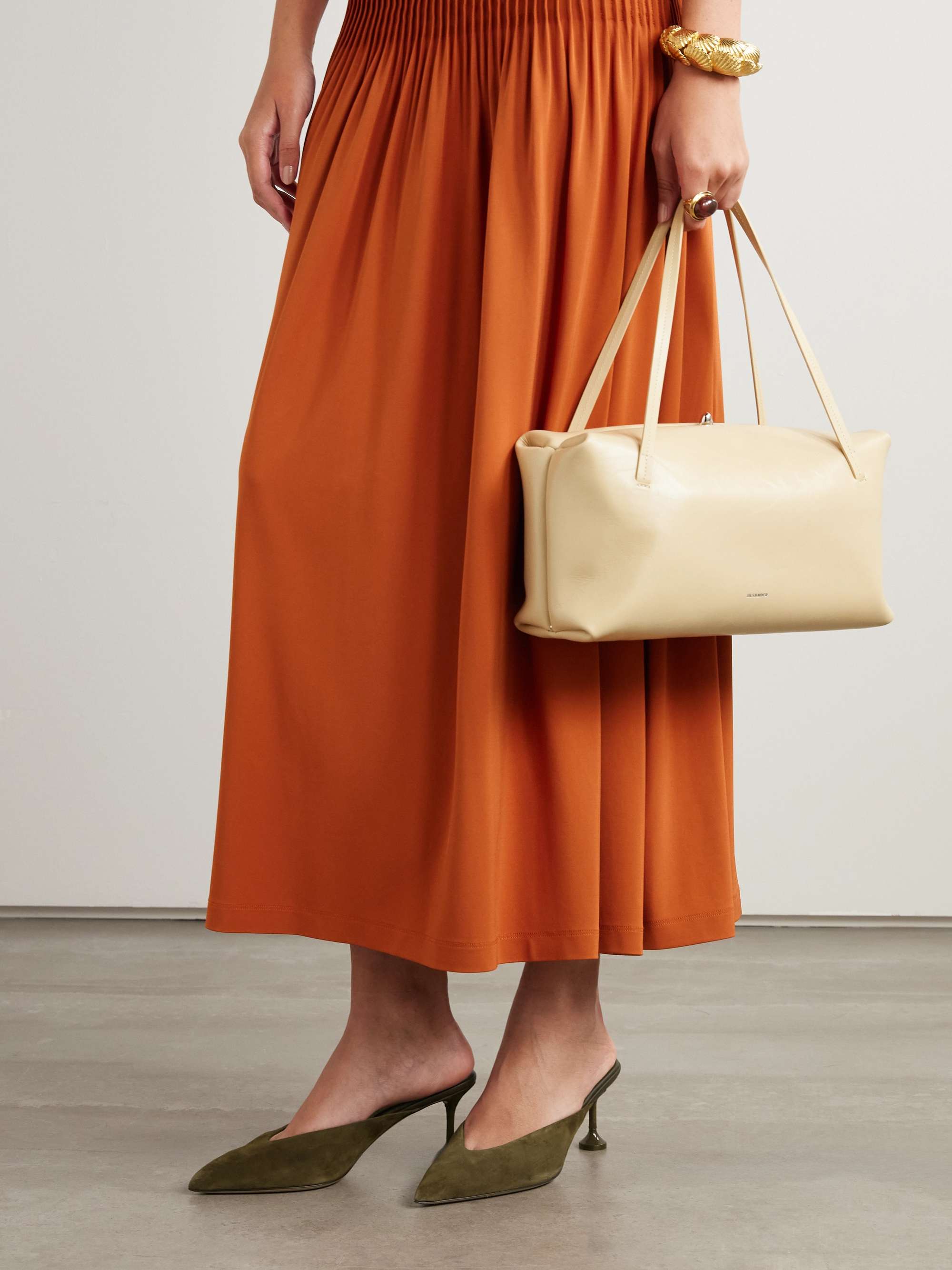 AQUAZZURA Bisous 65 suede mules | NET-A-PORTER