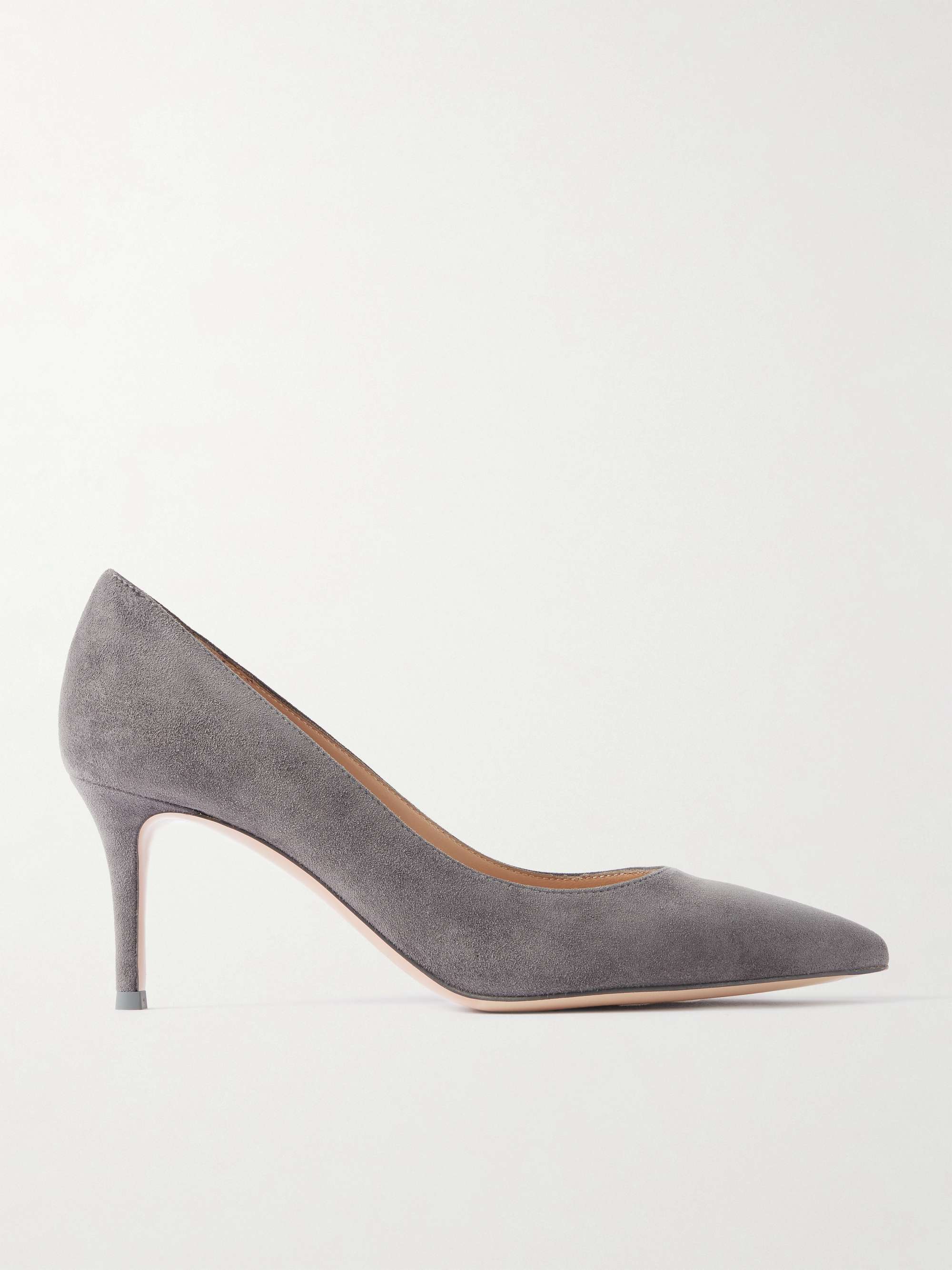 GIANVITO ROSSI Gianvito 70 suede pumps | NET-A-PORTER