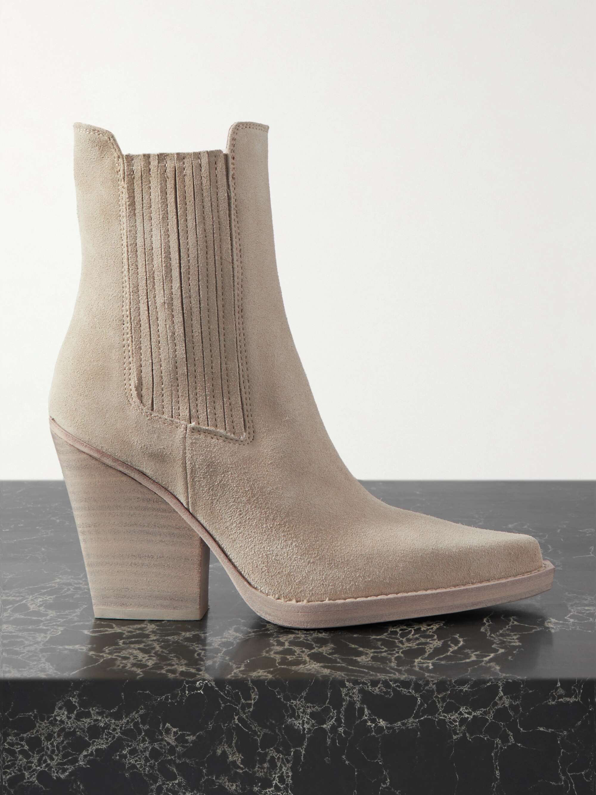 PARIS TEXAS Dallas suede ankle boots | NET-A-PORTER