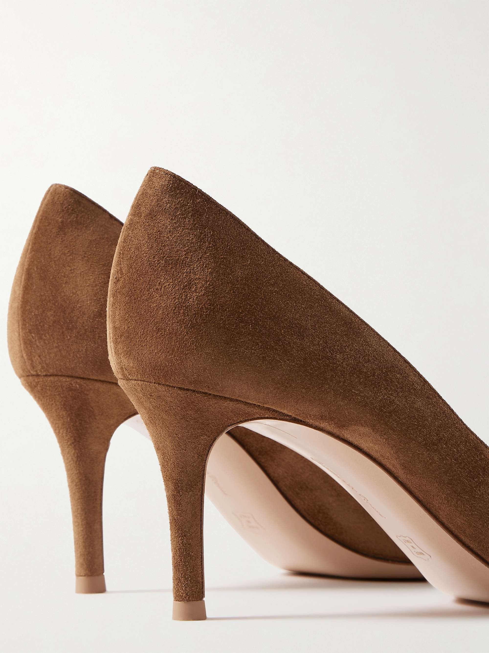 GIANVITO ROSSI Gianvito 70 suede pumps | NET-A-PORTER