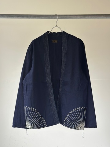 KAPITAL (キャピタル) 8ozIDG×IDGデニム KAKASHIシャツ（風呂敷刺繍