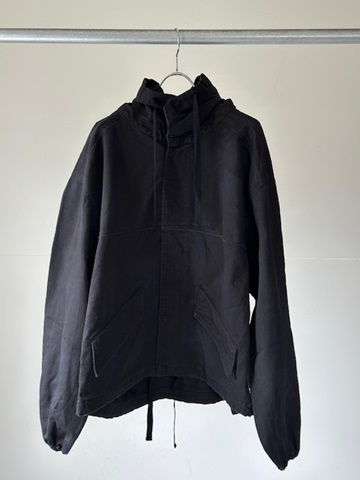 ANCELLM（アンセルム） DRILL HOODIE JACKET(BLACK) s.t.c｜洋服・小物