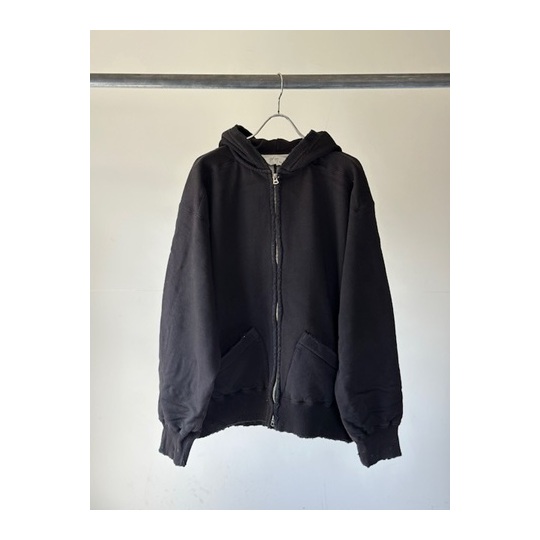 ANCELLM（アンセルム） ZIP UP HOODIE (BLACK) s.t.c｜洋服・小物