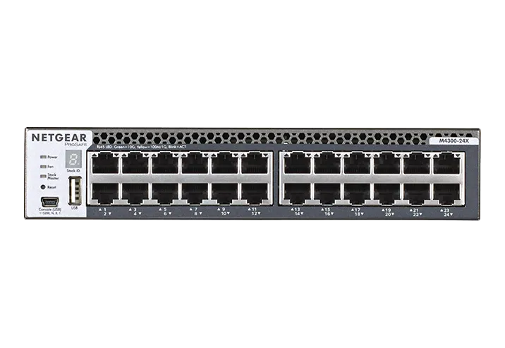 Fully Managed Switches M4300-24X - XSM4324CS | NETGEAR