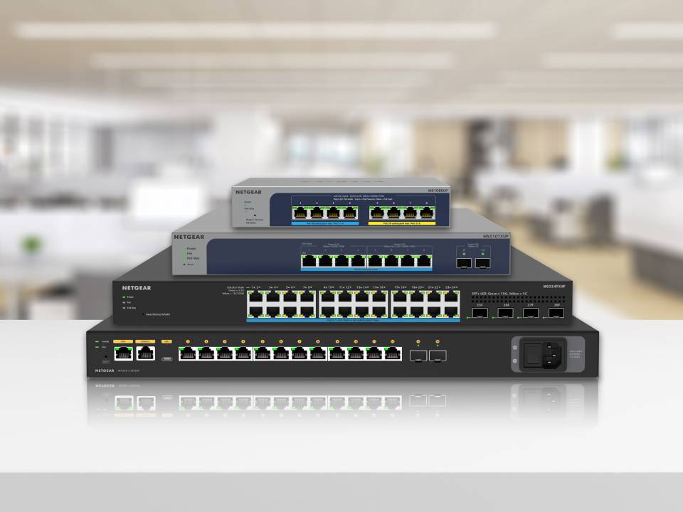 2.5 Gb & 5 Gb Gigabit Switches | NETGEAR