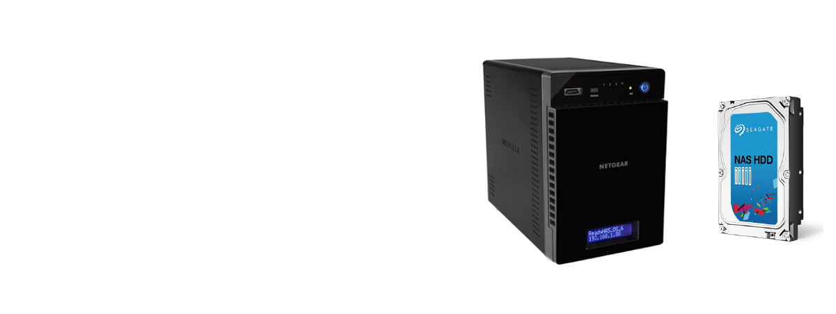 ReadyNAS + Seagate HDD バンドルパック | ネットワークストレージ