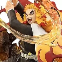 買取】煉獄杏寿郎 劇場版 鬼滅の刃 無限列車編×ローソン VIBRATION