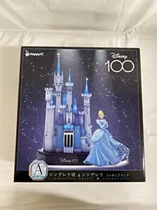 買取】A賞 シンデレラ城＆シンデレラフィギュアセット 「Happyくじ