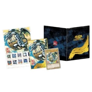 遊戯王カードゲーム25周年 青眼の白龍 浮世絵風限定OCGカード付き