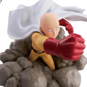 買取】サイタマ ワンパンマン ジオラマフィギュア-サイタマ