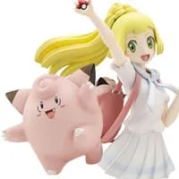 買取】ポケモンセンターオリジナル フィギュア がんばリーリエ&ピッピ