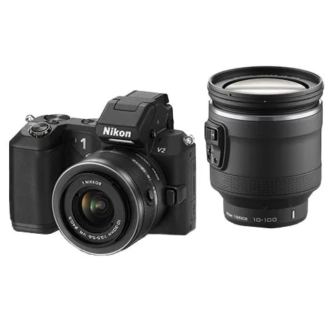 買取】Nikon 1 J5 ダブルレンズキット シルバー買取｜ネットオフ家電買取