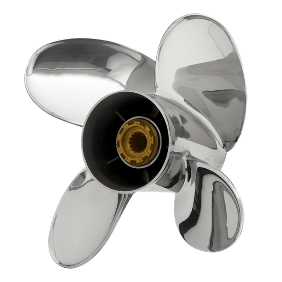 PowerTech PFL 4 Blade Performance Stainless Mercury Propeller