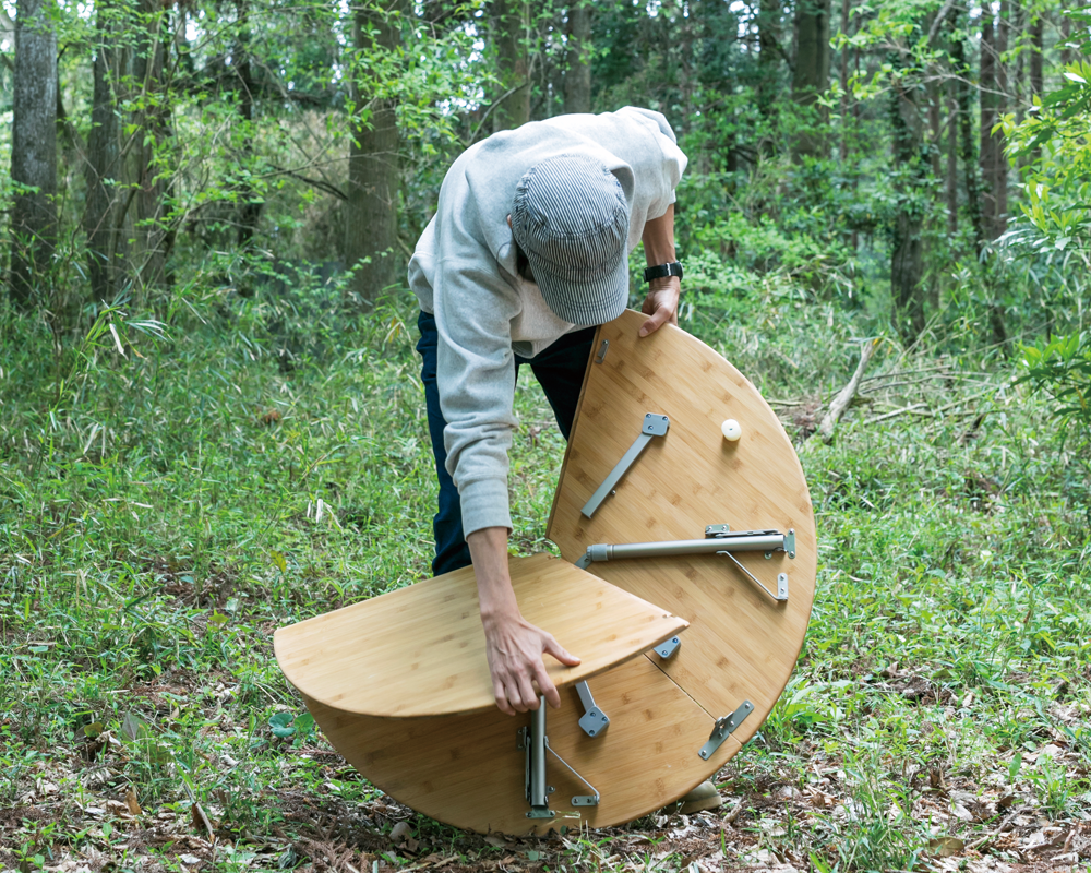 バンブーラウンドテーブル - NEUTRAL OUTDOOR - ニュートラルアウトドア -