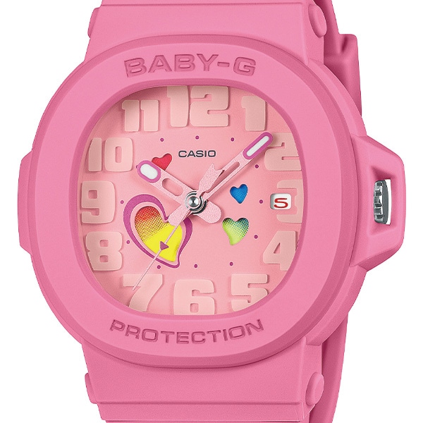 BABY-G PLAYFUL HEARTS SERIES BGA-10-4AJF クォーツ レディース