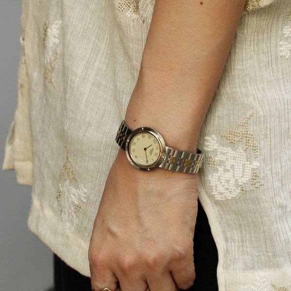 HERMES - 仕上済 - ヴィンテージ エルメス オリンピア クォーツ 中古