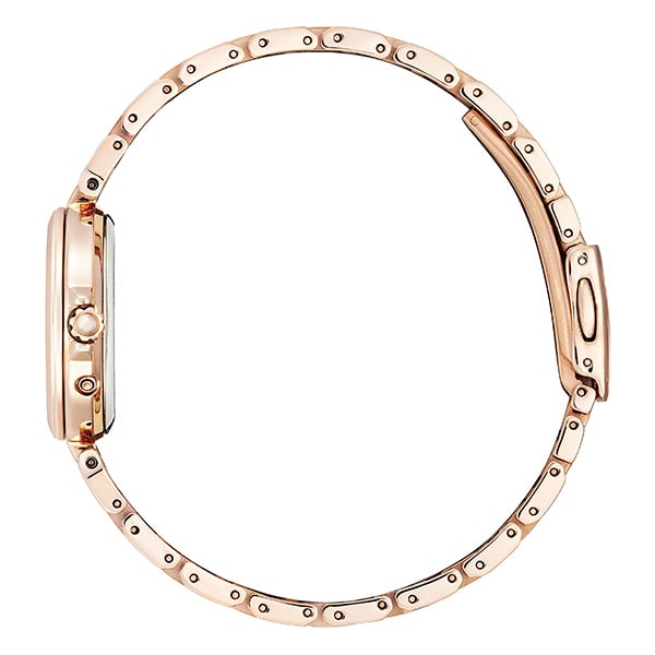 xC basic collection EC1037-51A 電波ソーラー レディース(ピンク