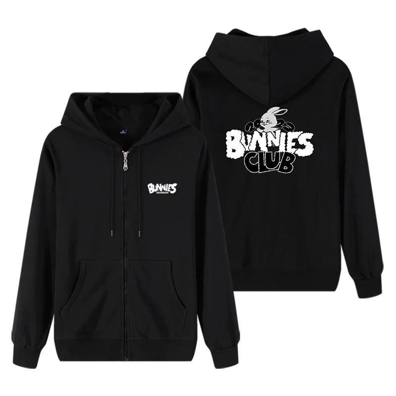 Fan-made] NewJeans 2023 Bunnies Club Zippered Hoodie – NewJeans