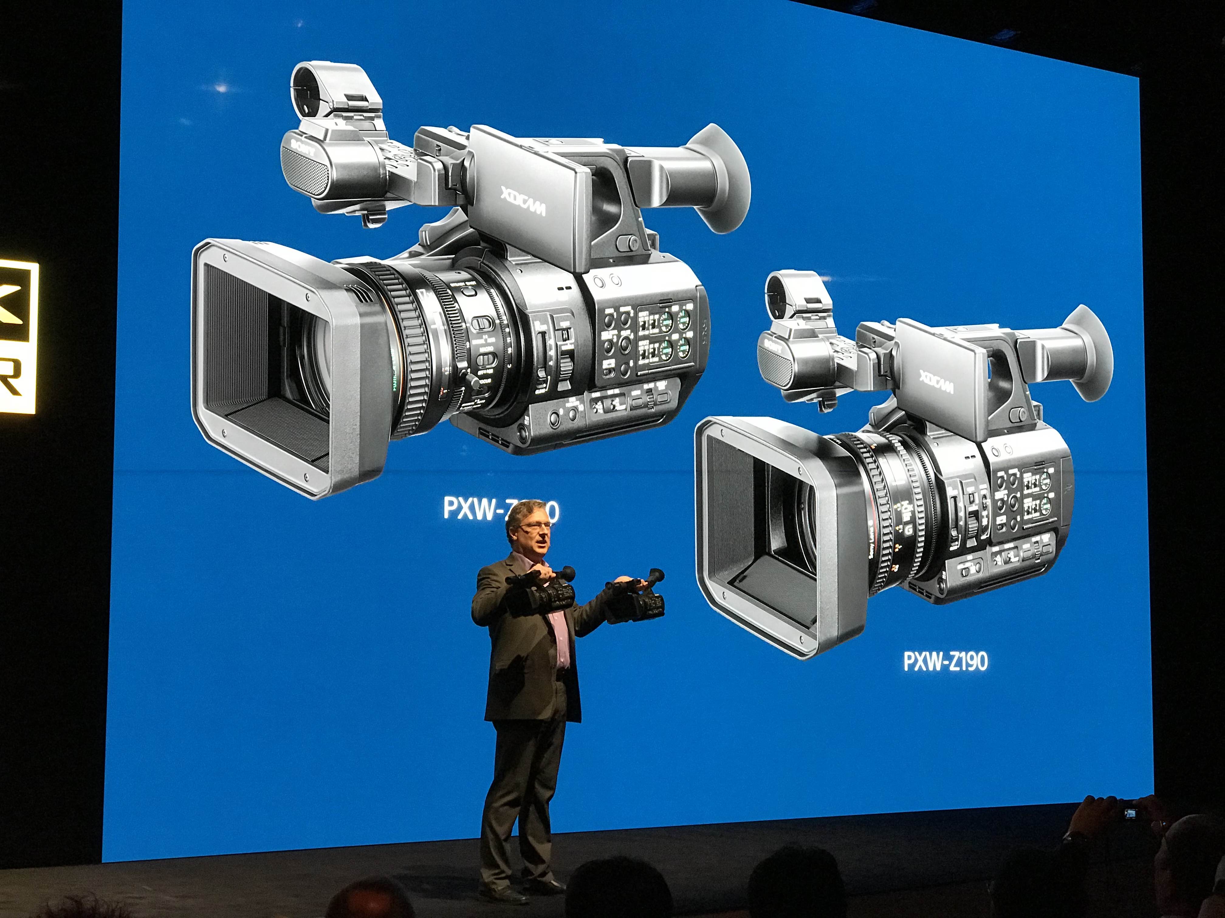 Sony unveils the 4K 4:2:2 10-bit PXW-Z280 and PXW-Z190 camcorders